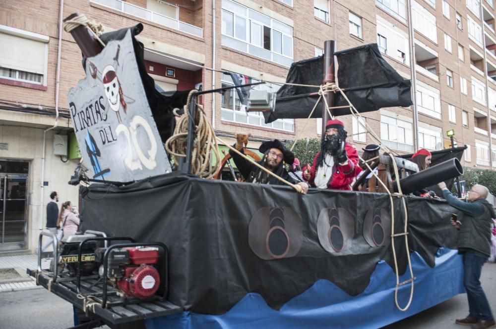 El desfile de Carnaval de Benavente, en imágenes