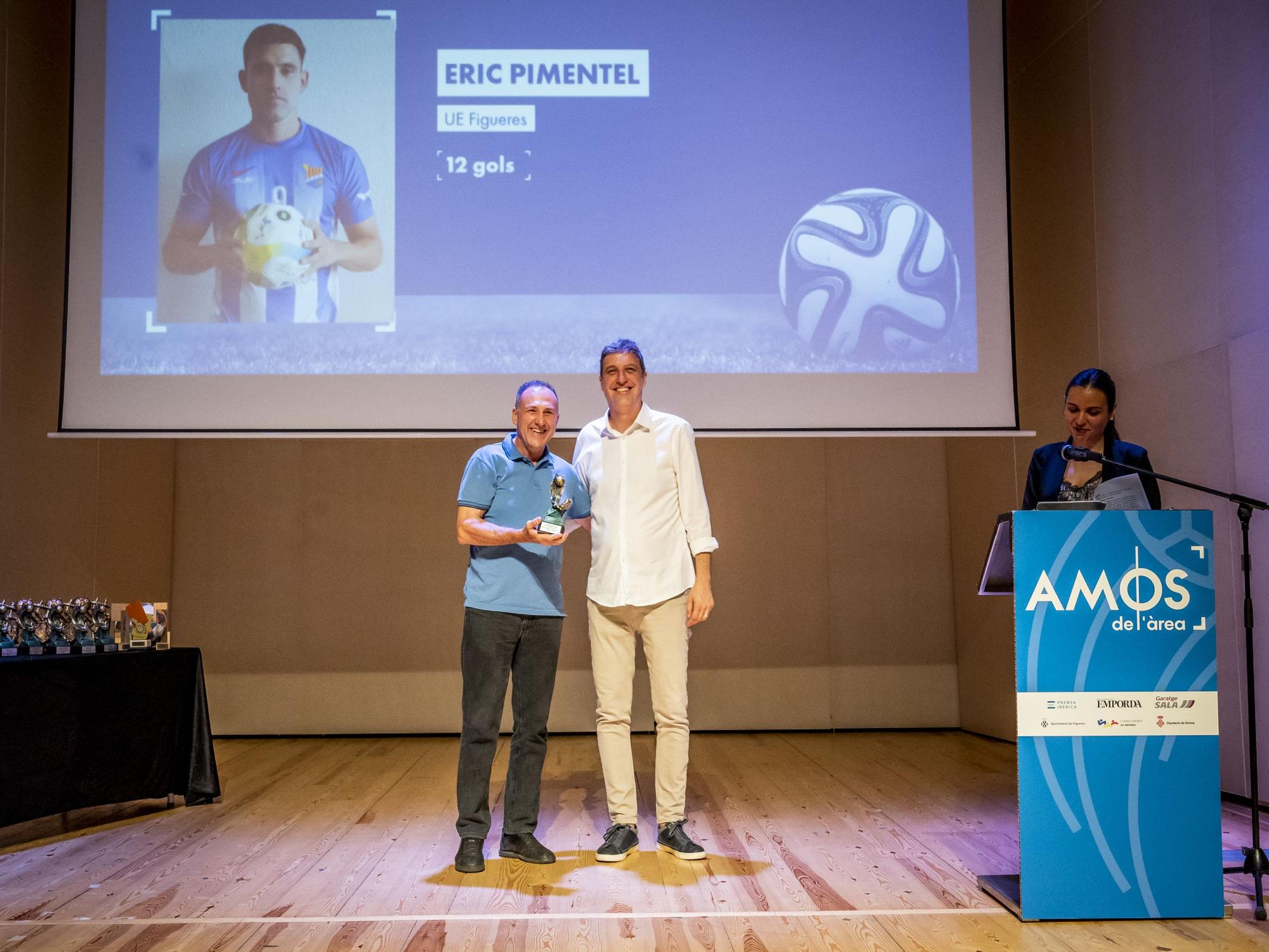 Gala dels 12ns Premis Amos de l'Àrea, al festa del futbol a l'Alt Empordà