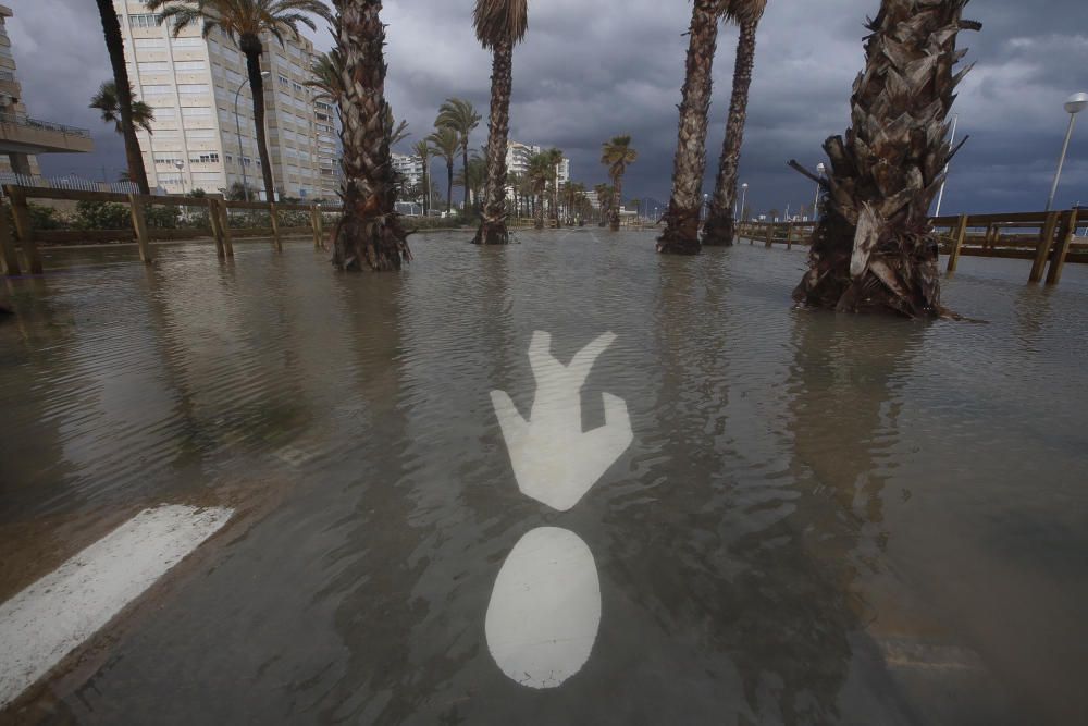 Fuertes lluvias en Alicante