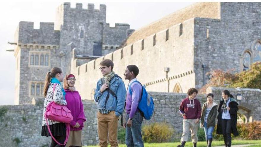 Una imagen del colegio donde estudiará la princesa Leonor bachillerato