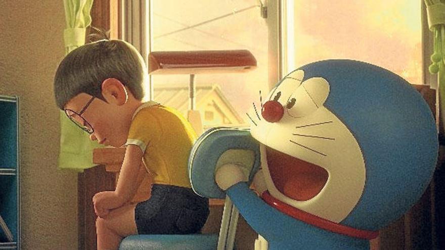 Nobita, junto a Doraemon, deberá encontrar la solución.