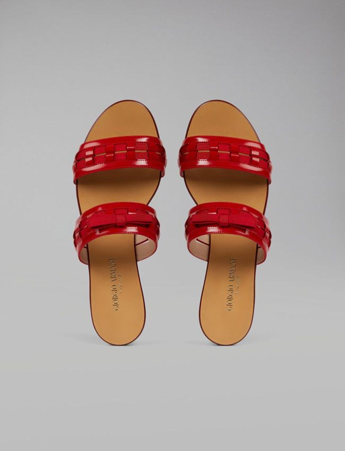 Rebajas calzado: sandalias de Armani
