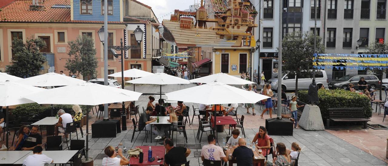 Las celebraciones en Gijón en el Día de Asturias, en imágenes