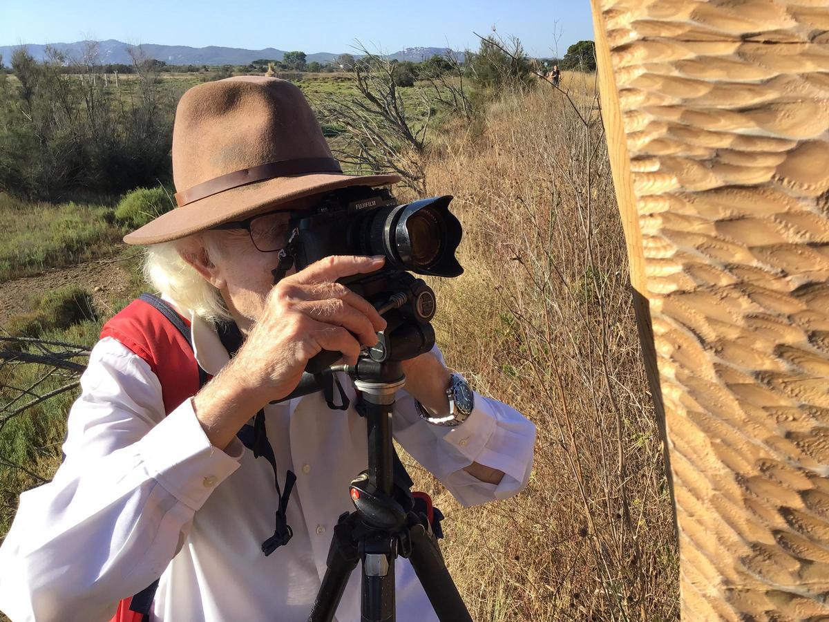 L’escriptor, documentalista territorial i fotògraf Ernest Costa i Savoia.