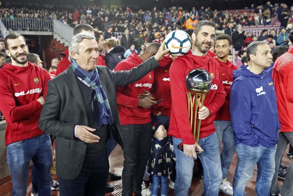 Gironins al Camp Nou.