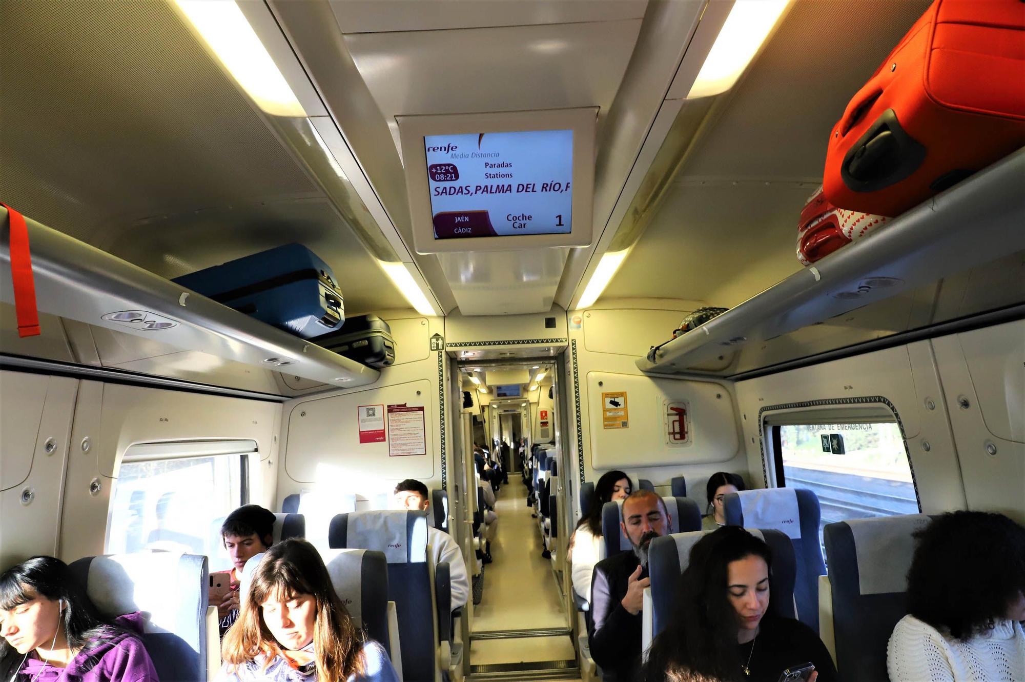 Inaugurado el servicio ferroviario de proximidad del Valle del Guadalquivir