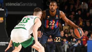 Cory Higgins, en un partido contra Zalgiris