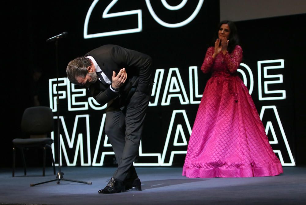 Antonio Banderas, Biznaga de Oro honorífica del Festival de Málaga