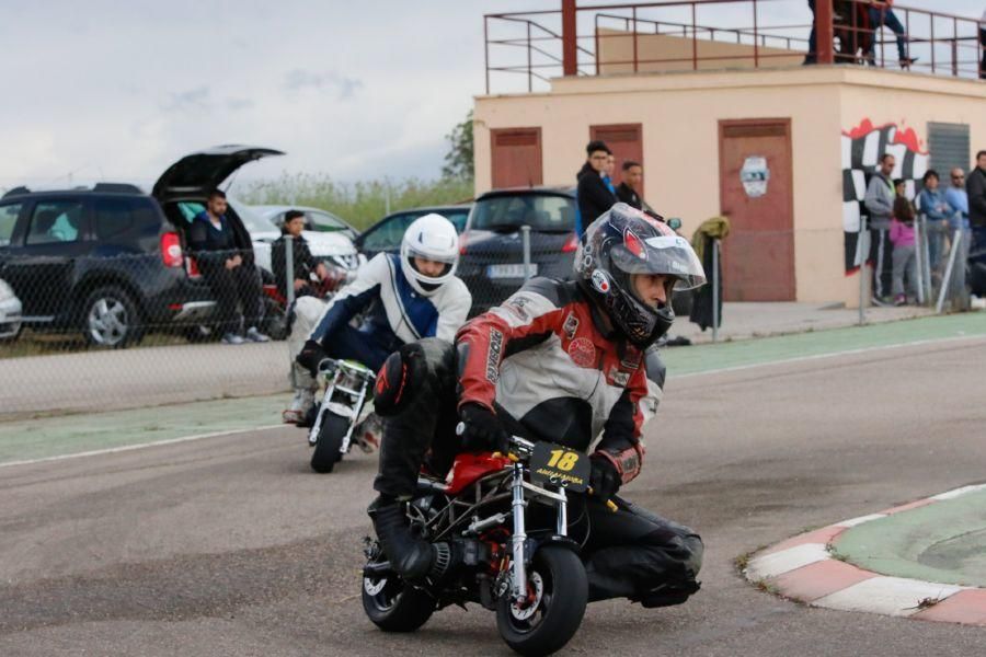 Exhibición de Minimotos en Morales del Vino