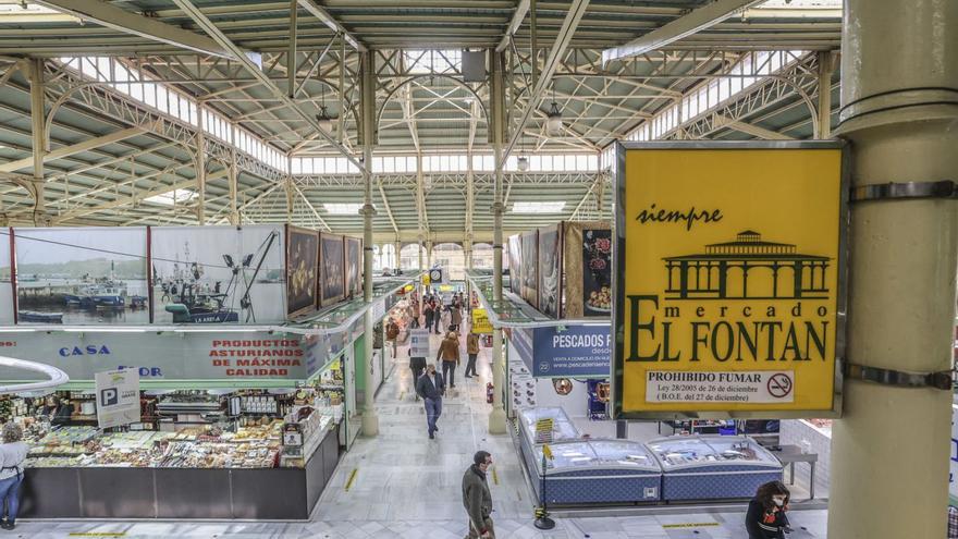 Vista general del mercado de El Fontán en una imagen de archivo. | Irma Collín