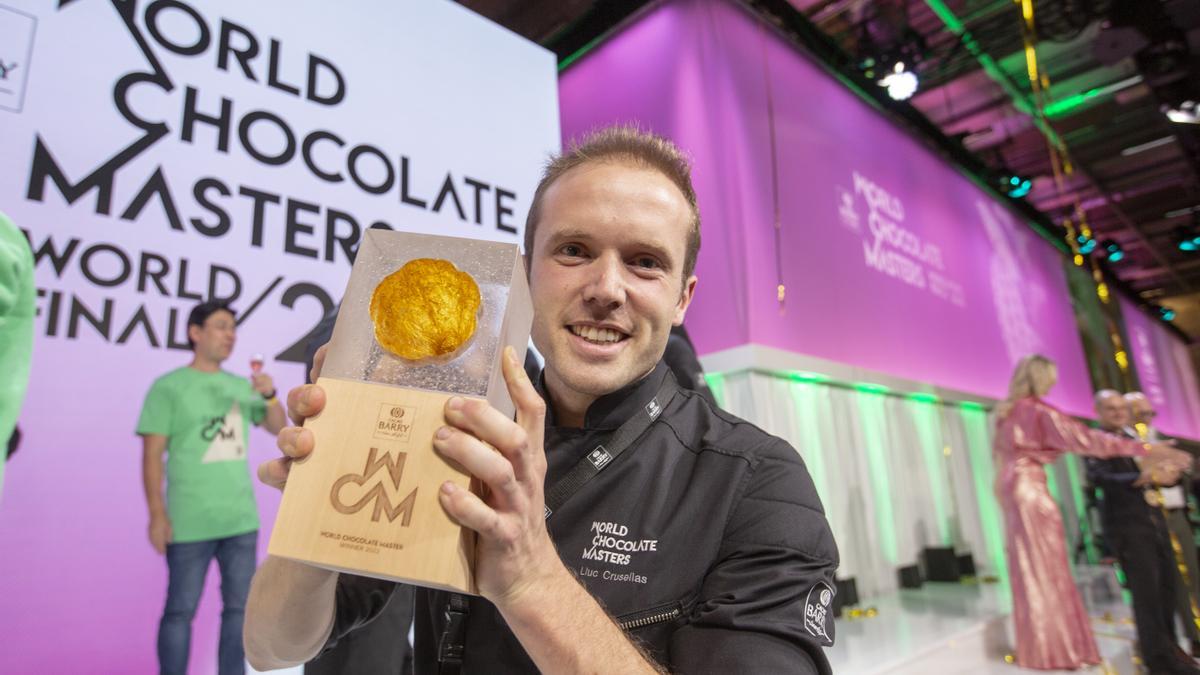 L&#039;osonenc Lluc Crusellas amb el primer premi del prestigiós concurs internacional World Chocolate Masters