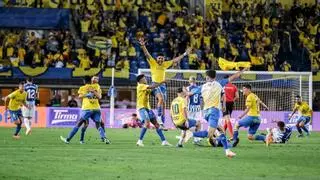 A la UD Las Palmas le quedan ocho jugadores de los que subieron a Primera con García Pimienta