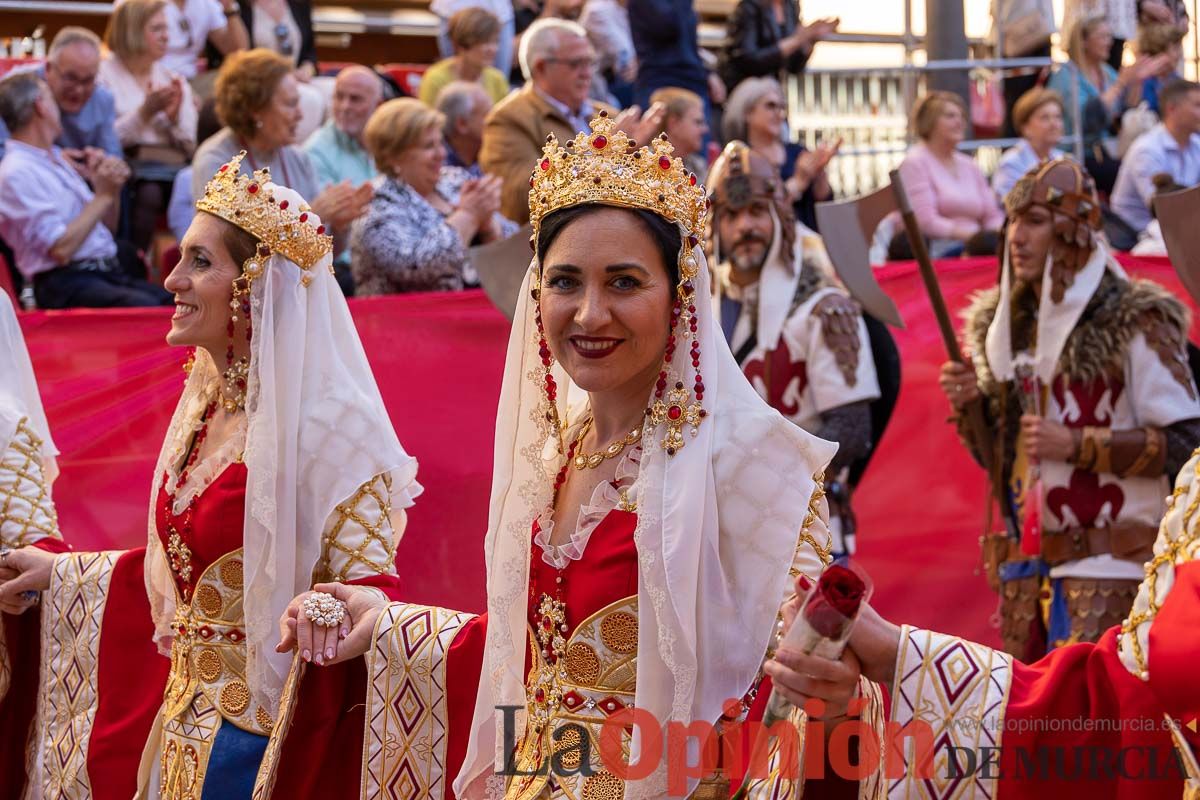 Procesión de subida a la Basílica en las Fiestas de Caravaca (Bando Cristiano)