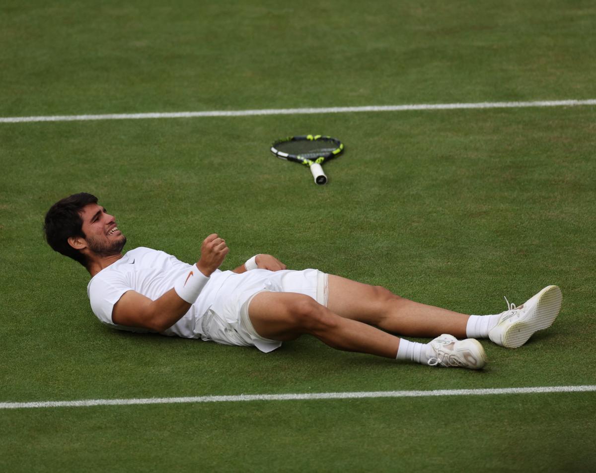 Alcaraz, campeón de Wimbledon ganando a Djokovic en una final épica