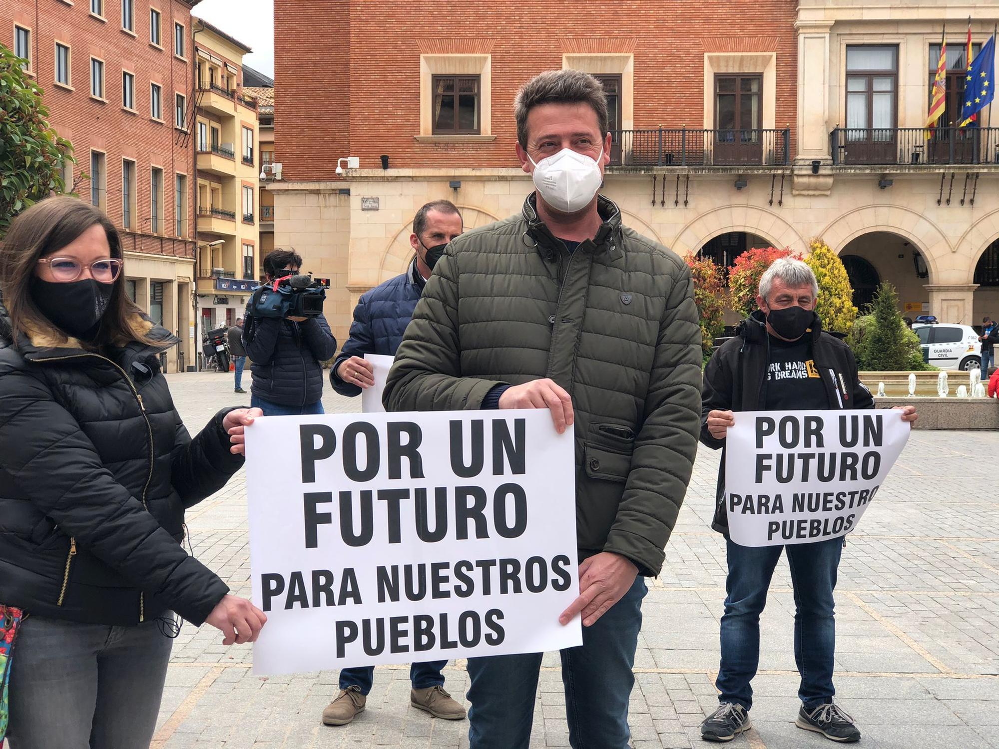 Reivindicación a favor de los parques eólicos en Teruel