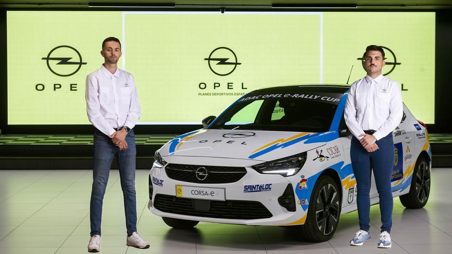 Armiche Mendoza y Alejandro Falcón debutan a nivel internacional en el certamen monomarca Opel Corsa 100% eléctrico