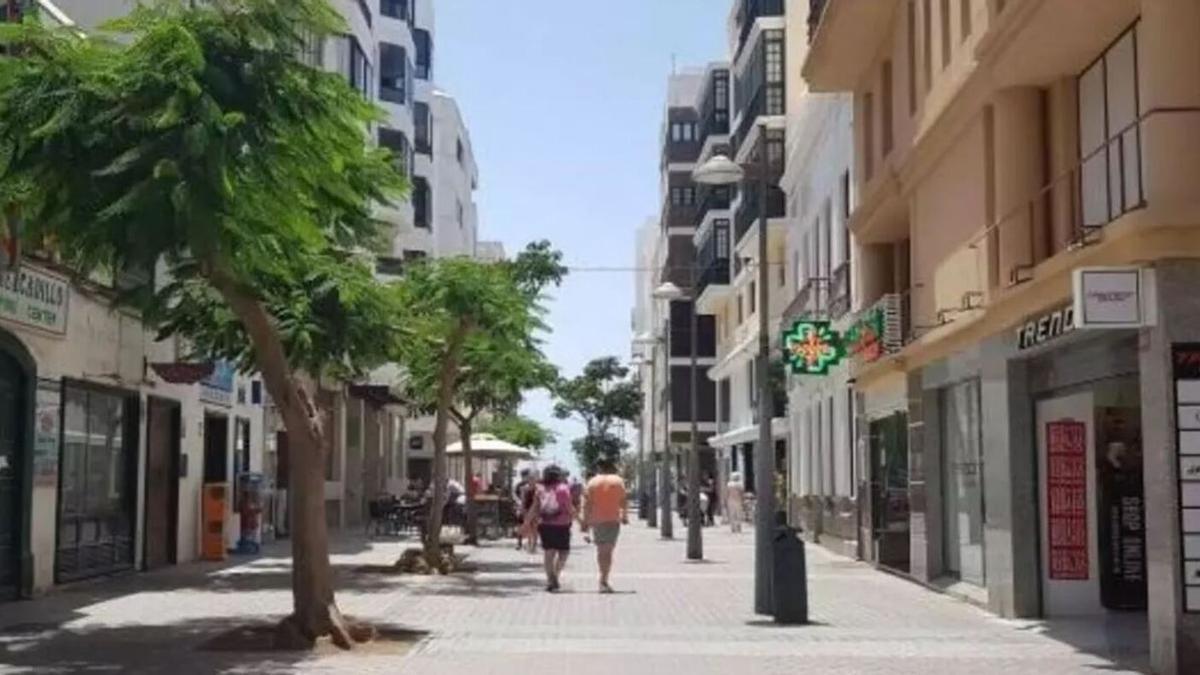 Calle Real, en Arrecife, en una imagen de archivo