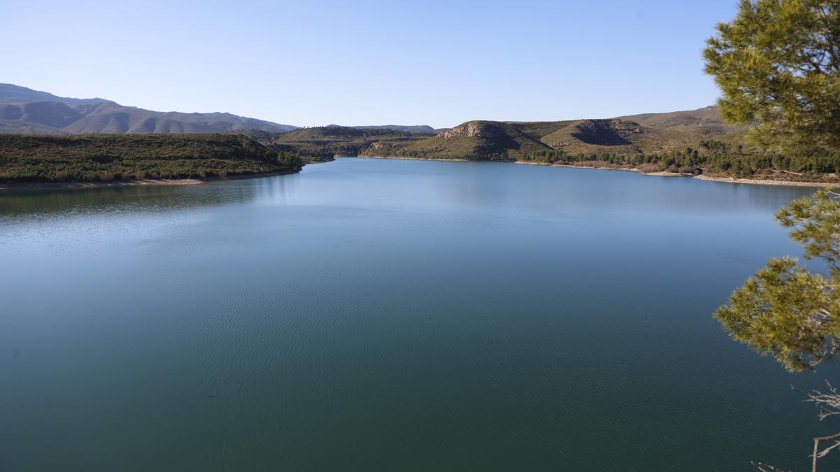 Embalse de Forata, con enormes daños tras la dana del 29 de octubre.
