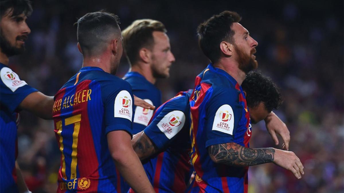 Messi volvió a ser el futbolista más decisivo del Barça y sentenció la final en la primera parte
