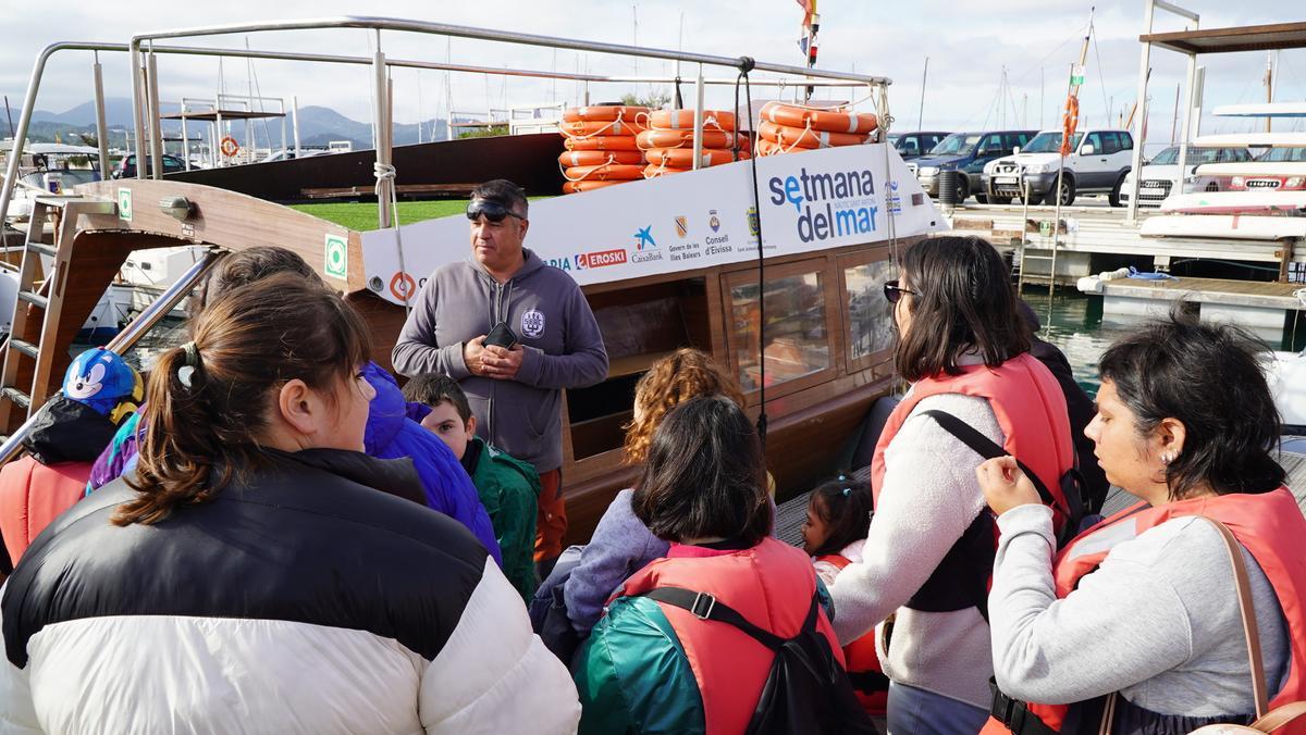 Jornada inclusiva para alumnos de Apneef en el Club Nàutic Sant Antoni