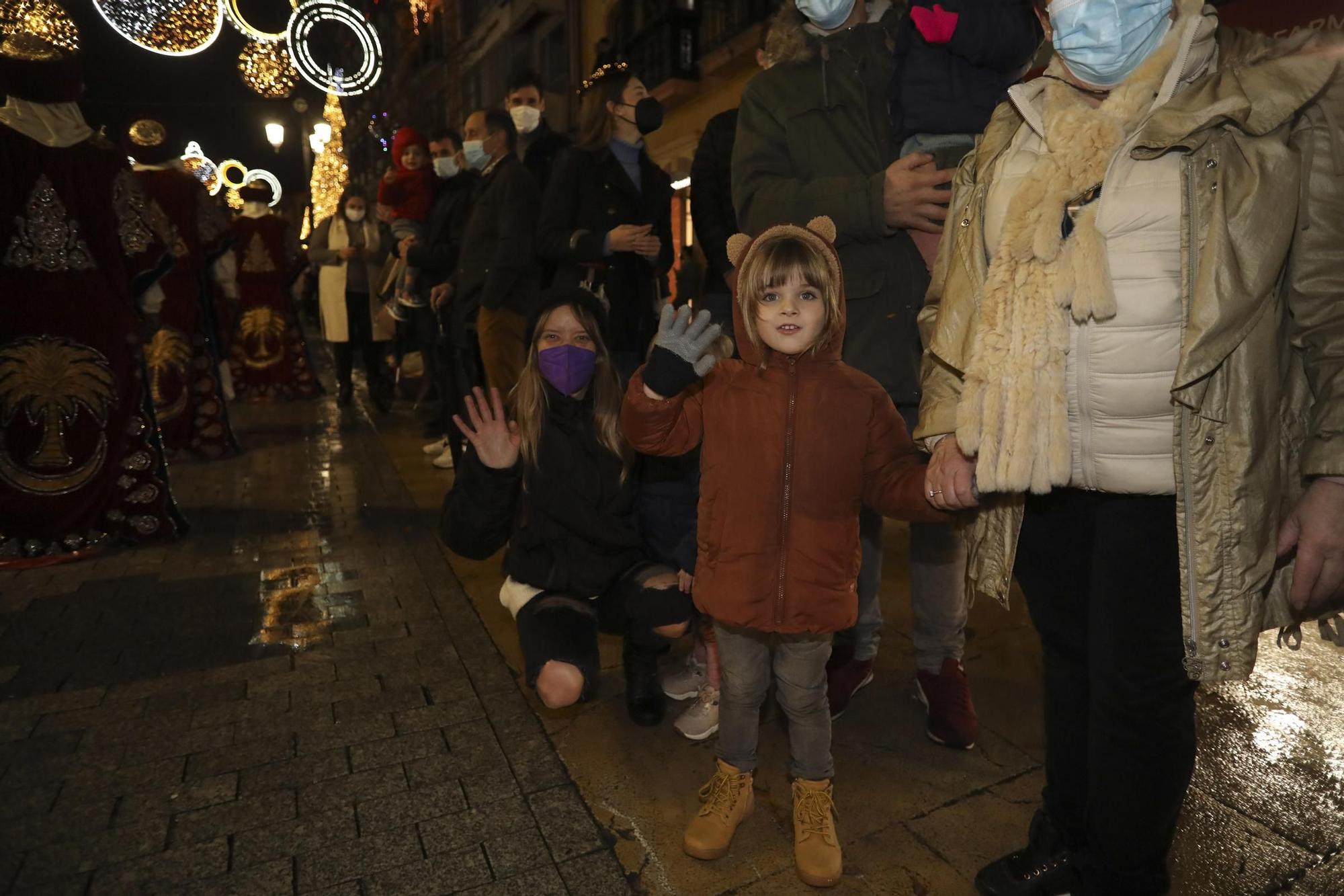 Cabalgata de Reyes Magos en Avilés