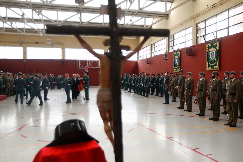Acto del 173 aniversario de la Fundación de la Guardia Civil en Rubín