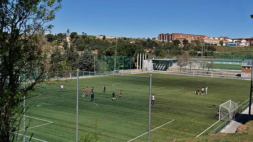 Campos de fútbol de Valorio.
