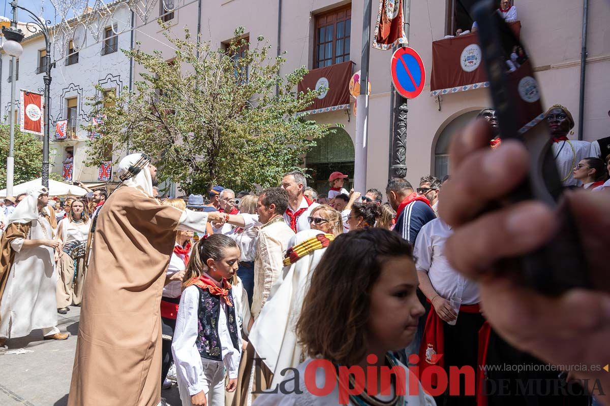 Moros y Cristianos en la mañana del dos de mayo en Caravaca