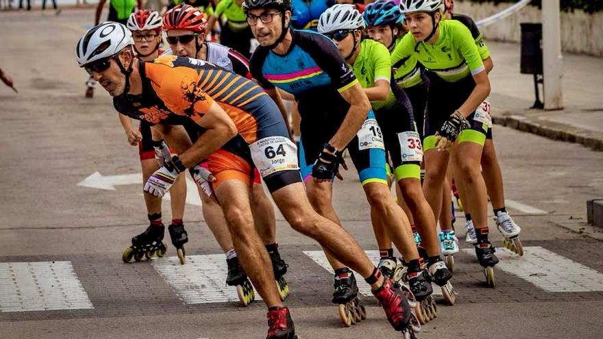 Una imagen de una edición anterior de la Maratón Roller