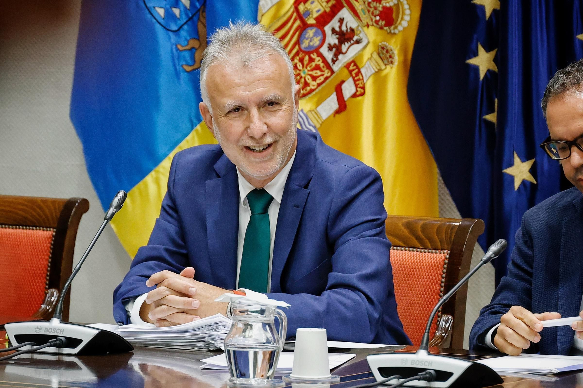 Comparecencia de Ángel Víctor Torres en el Parlamento de Canarias