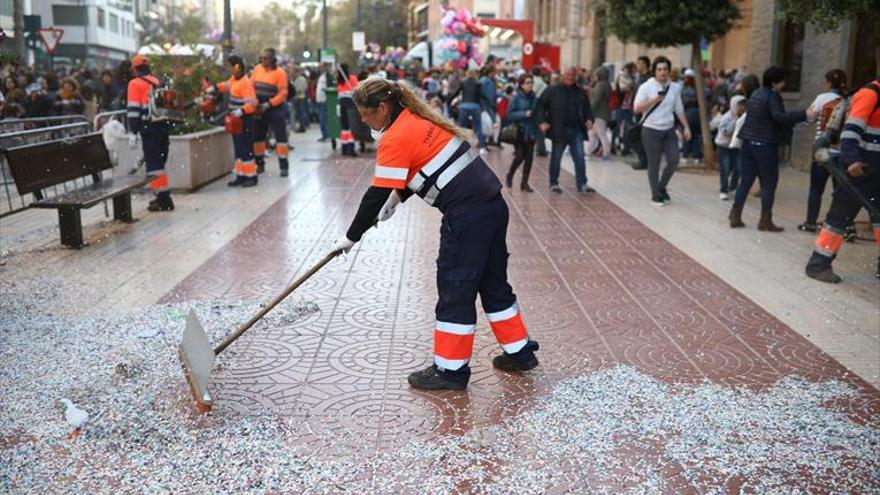 Retiran durante las fiestas más de un millón de kilos de basura