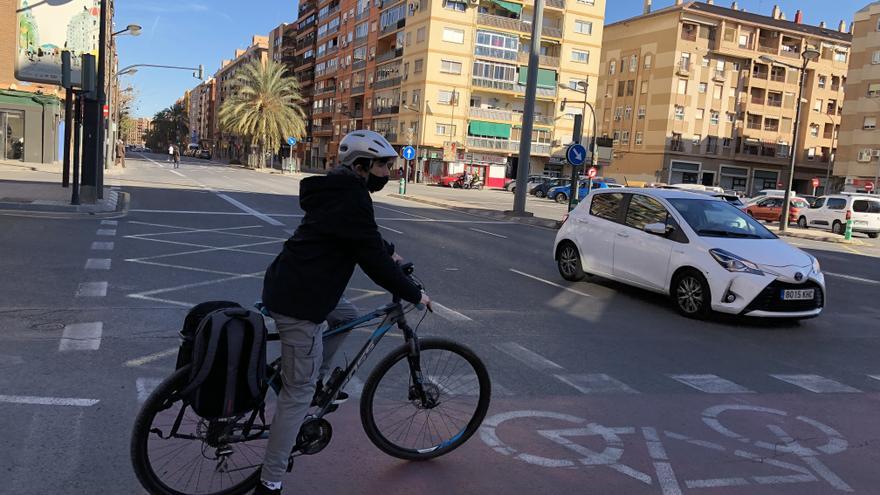 El Ayuntamiento aprueba cuatro nuevos carriles bici en Peset Aleixandre, Jesús, General Avilés y Gascó Oliag