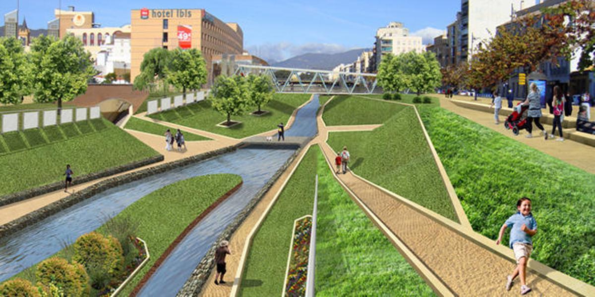 Proyecto de integración urbana del río Guadalmedina.