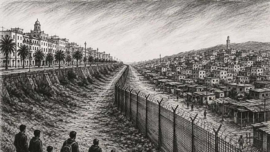 El gradiente de renta entre Ceuta y Castillejos, el más abrupto del mundo, actúa como un imán imparable