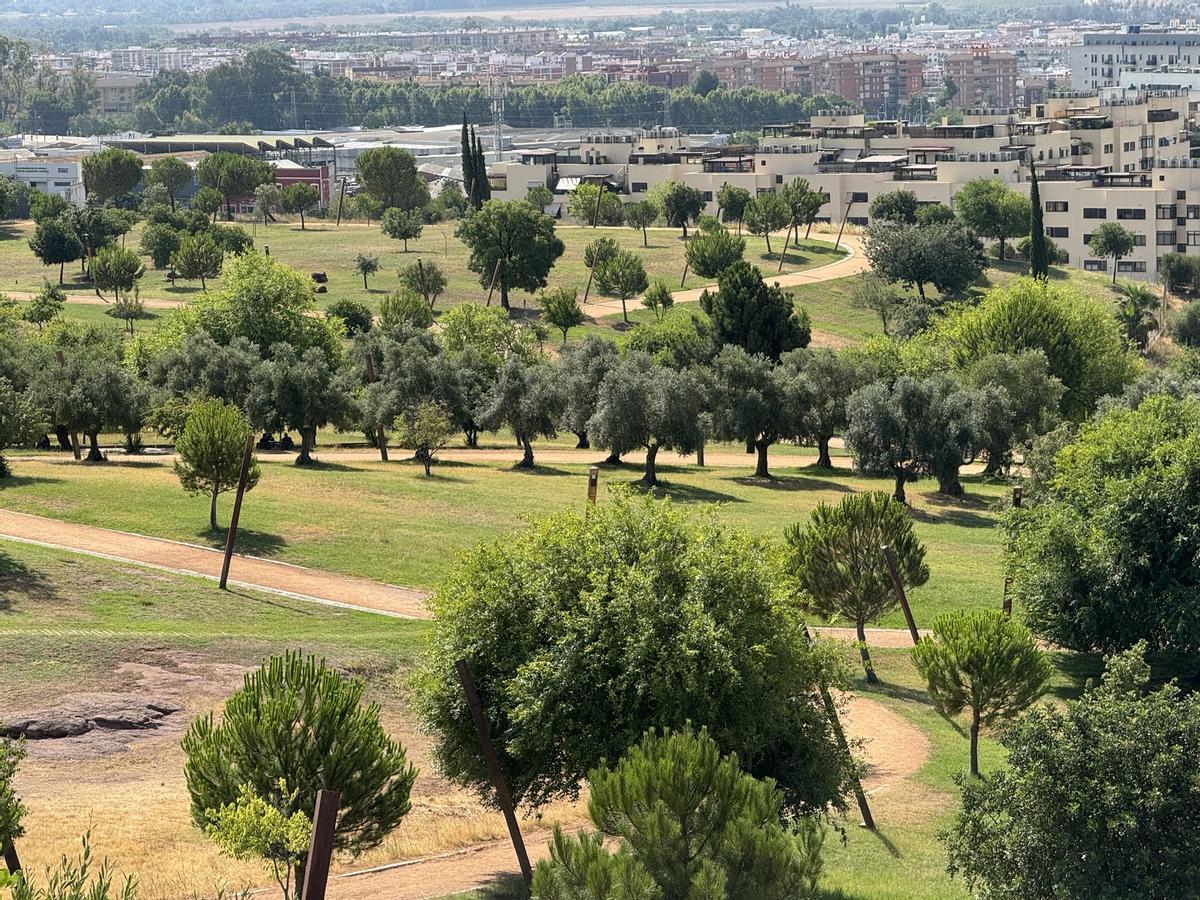 Mirador del parque de La Asomadilla en Córdoba.