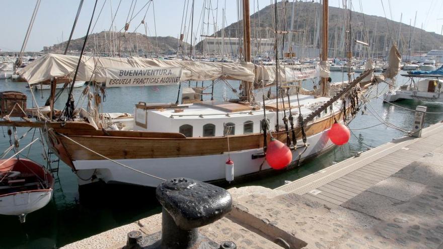 El barco ´Buenaventura´ es una réplica de un buque del siglo XIX.