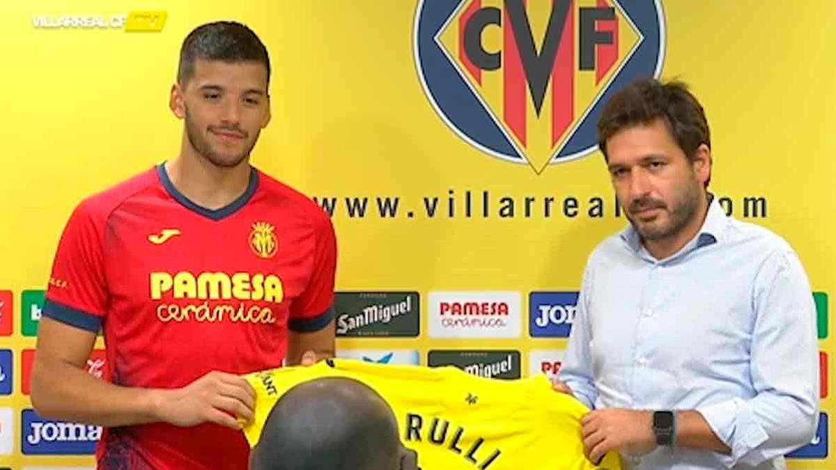 Rulli: "Cuando se dio el fichaje, estaba saltando en una pierna en mi casa"