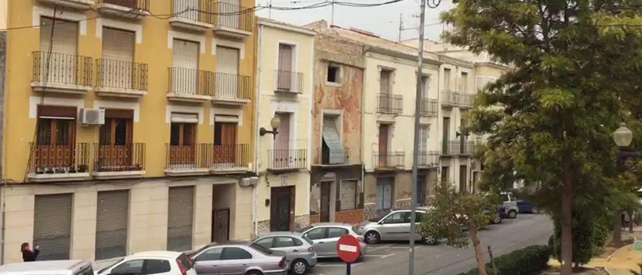 Imagen de la plaza Monserrate de Orihuela