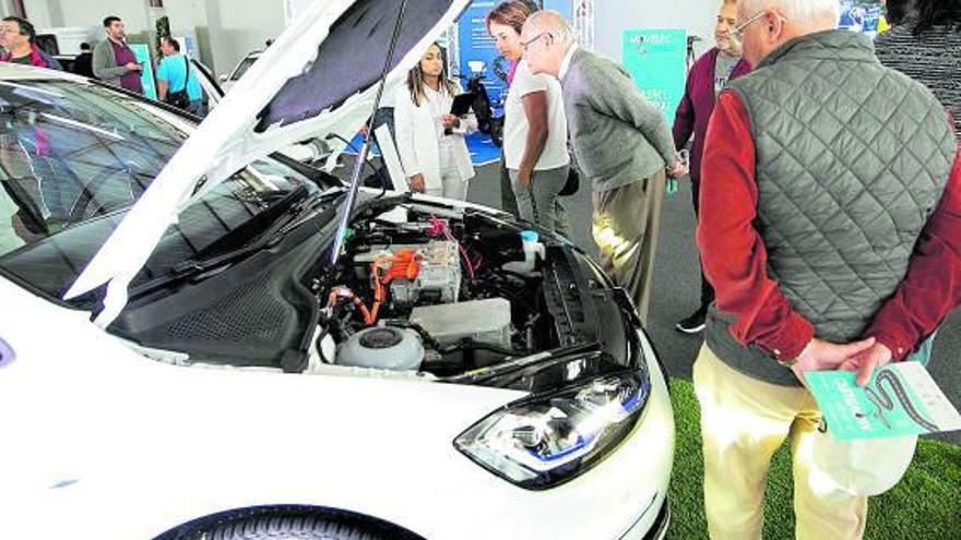 Feria de coches eléctricos Movelec en 2019.