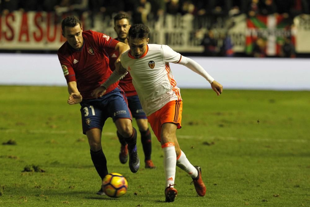 Las imágenes del Osasuna - Valencia