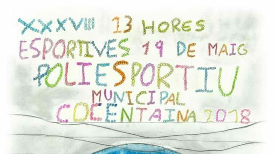 La XXXVIII edición de las 13 Horas Deportivas de Cocentaina reunirá a 1.200 participantes