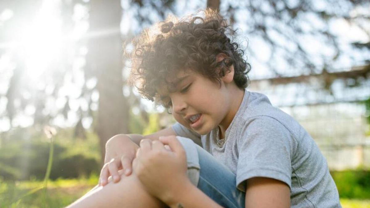 In the summer, a new allergy appears in children