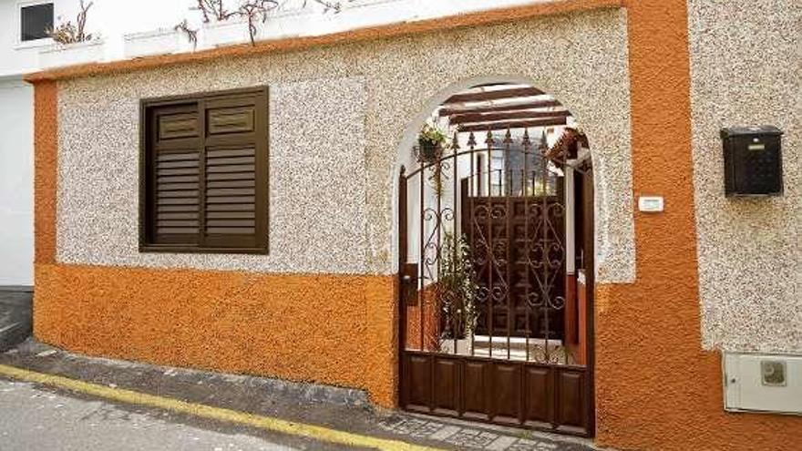 La vivienda de la pareja en Icod de los Vinos. // Ramón de la Rocha