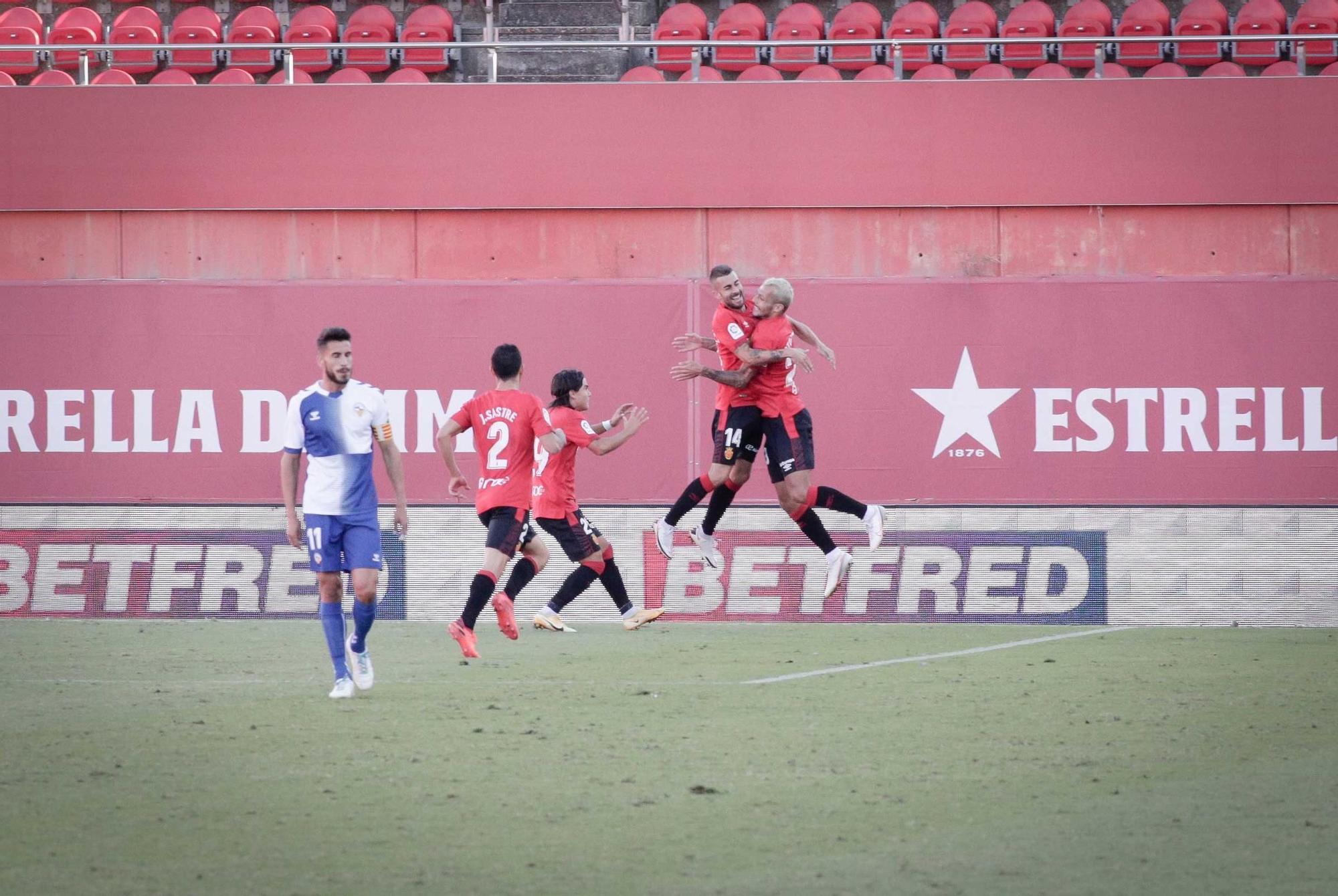 El Mallorca vence por la mínima al Sabadell con un gol de Dani Rodríguez