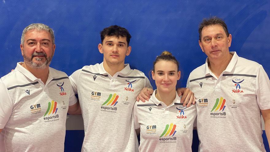 Tres gimnastas del Xelska acuden a las  clasificatorias para los Juegos de París