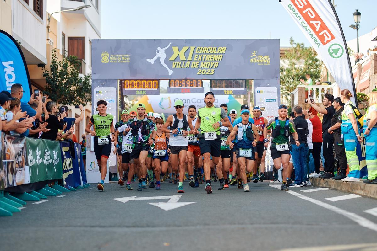 La Circular Extrema Villa de Moya cierra las inscripciones con unos 1.000 corredores