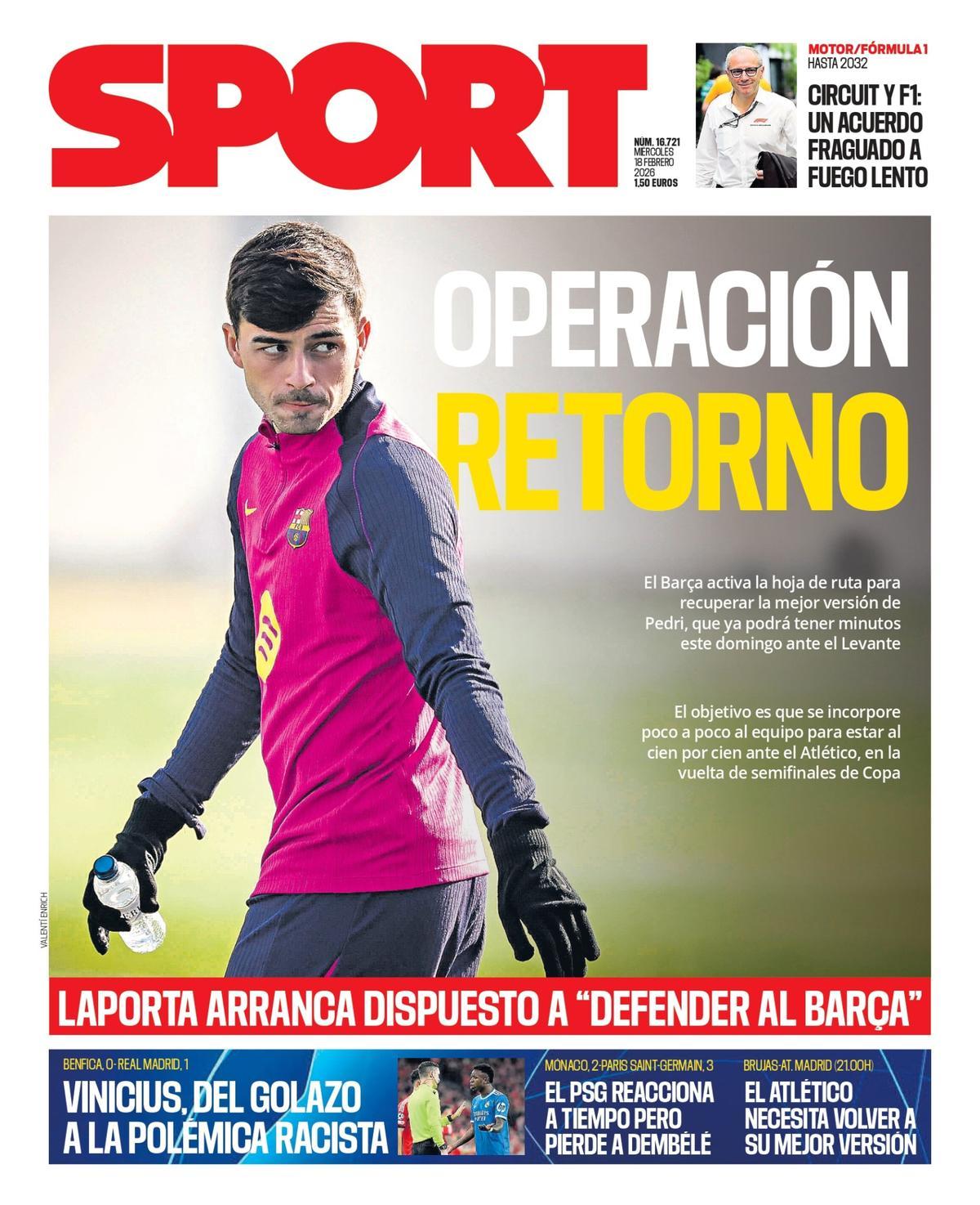 Las portadas de la prensa deportiva de hoy