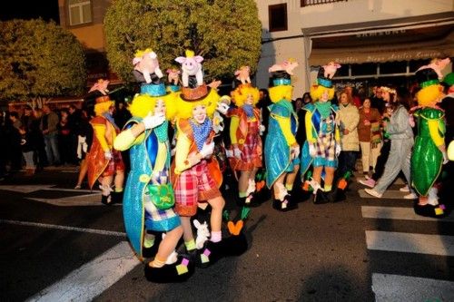 Cabalgata - desfiles de inicio de los carnavales de Aguimes