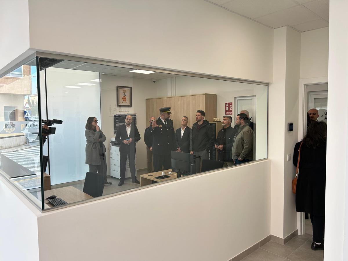 Monforte inaugura nuevo retén de Policía Local