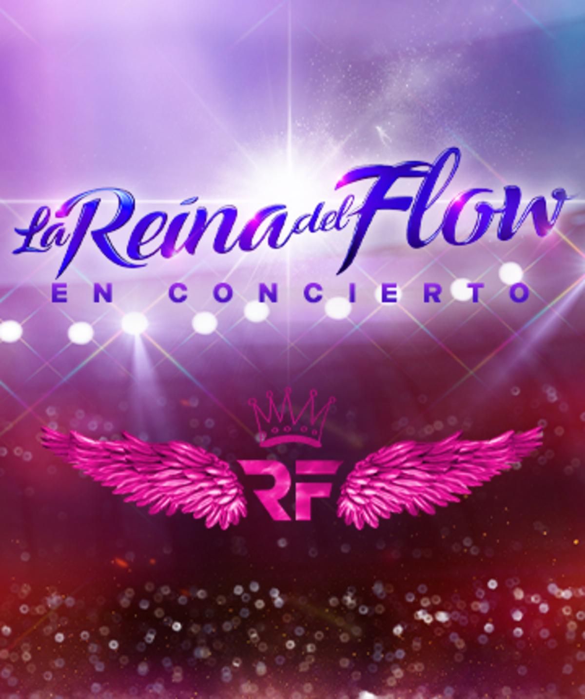 Uno de los carteles que anuncia el concierto de 'La Reina del Flow'